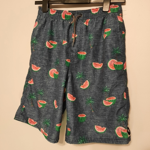 Rip Curl Junior's Watermelon Print Swim Shorts - Picture 1 of 4